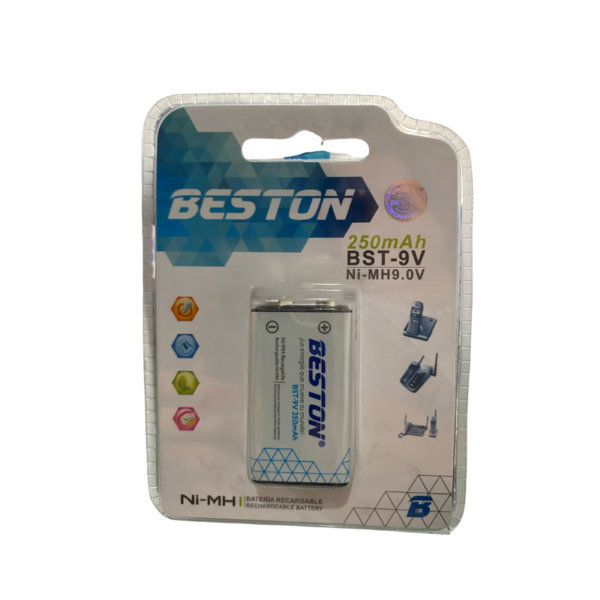 Pila 9V Beston 250mAh