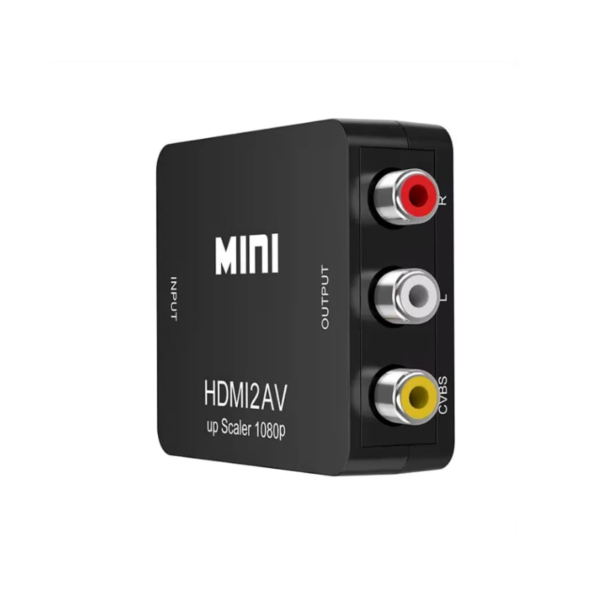 Convertidor Mini Hdmi 2Av Full Hd1080P