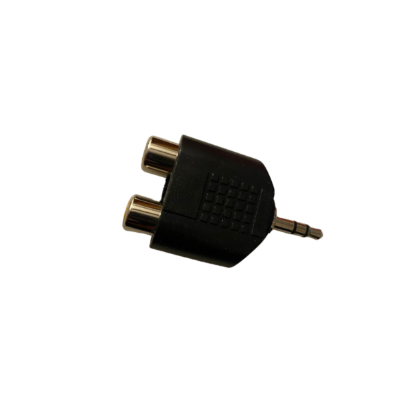 Convertidor plug stereo 3.5mm a 2 Jack RCA