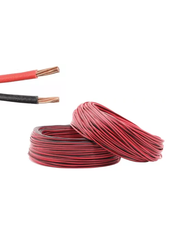 CC009 Cable Dúplex Polarizado Rojo Negro Calibre2X22 - Metro