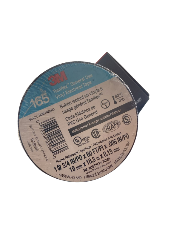 Rollo Cinta Aislante 3M 19mm x 18,3mx0,15mm