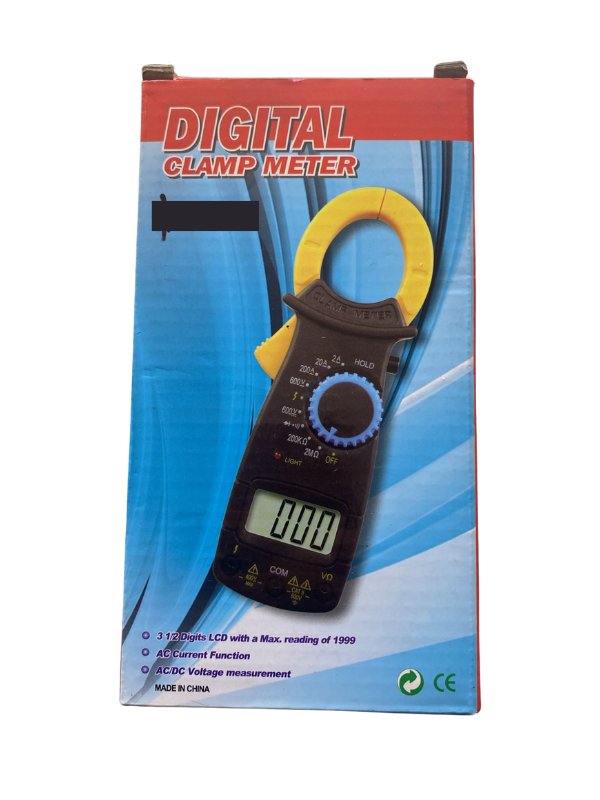 Pinza Amperimétrica Digital Clamp Meter
