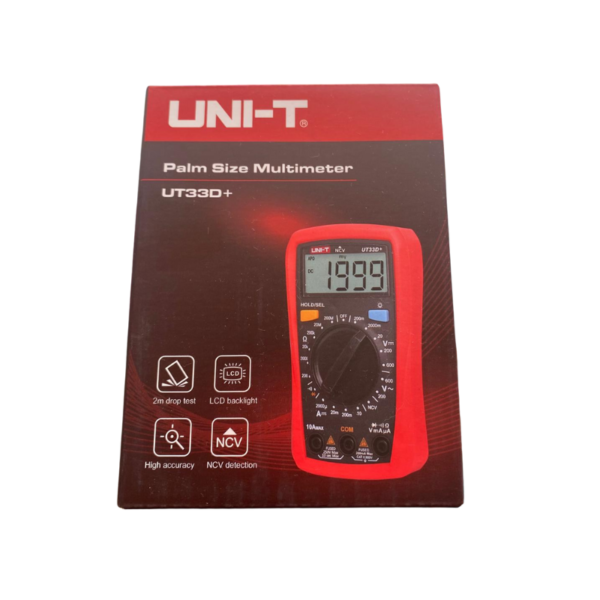 Multímetro UNI-T UT33D+