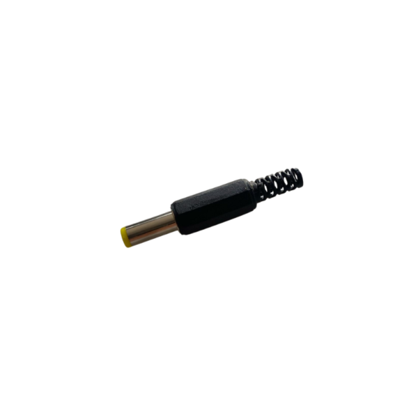Plug DC hembra 2.1X5.5X12mm Punta Amarilla