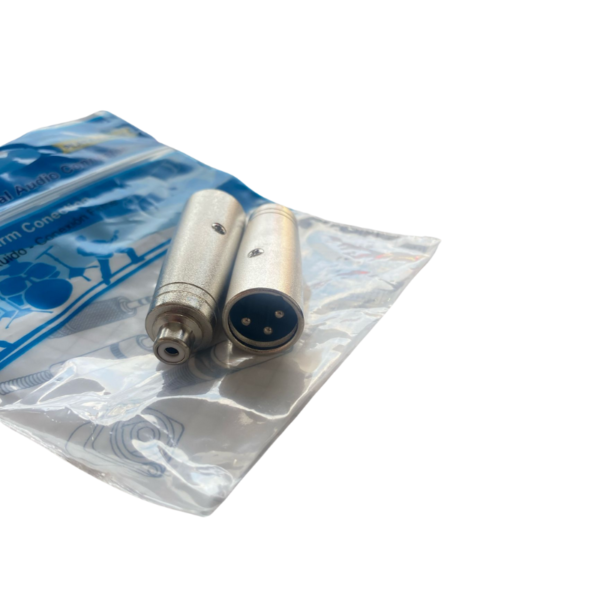 Pro-Conector Plug XLR a Jack RCA