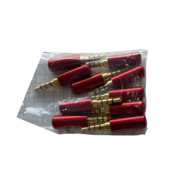 Plug 3.5mm Triestereo Mini Metálico