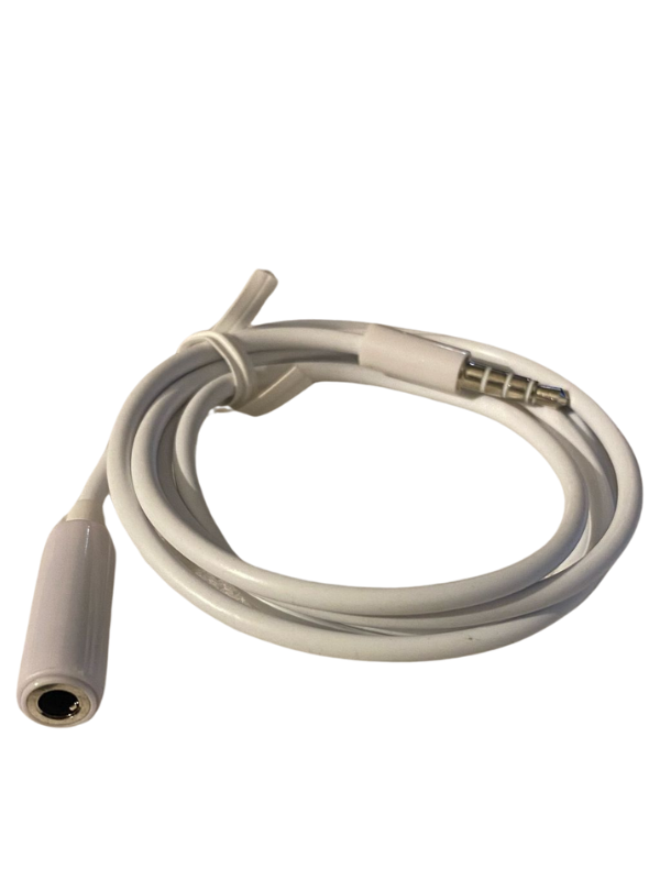 F10112 Cable Adaptador De Audio Extensión 3.5mm Tri-Estero Plug Jack 1mts