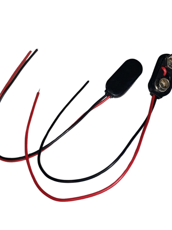 F10113 Broche Para Pila 9V Capuchón Plástico