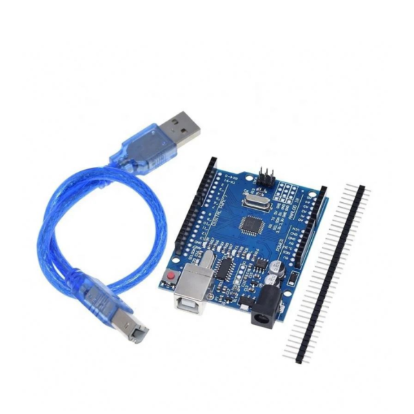 Arduino UNO R3 CH340G con cable USB 30 cables
