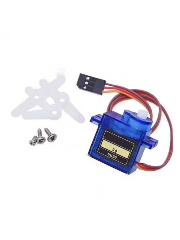 Servomotor SG90 con engranajes plásticos 180°