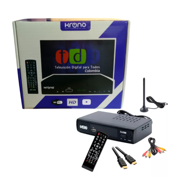 Decodificador Para Tv - Tdt Krono