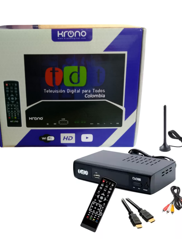 Decodificador Para Tv - Tdt Krono