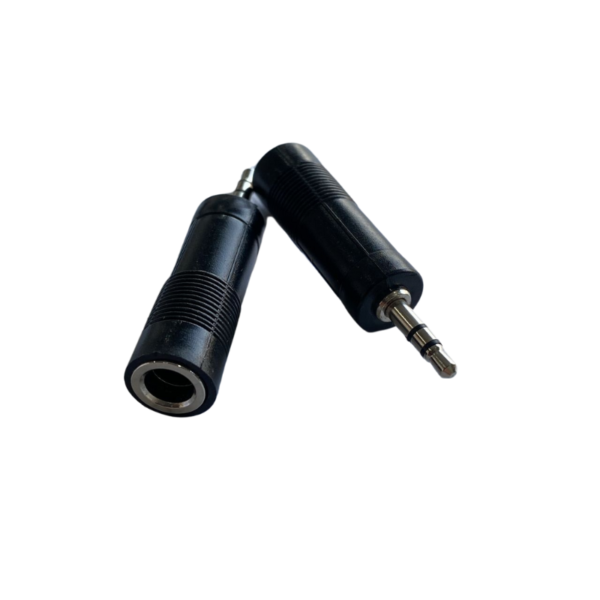 Convertidor Plug Stereo 3.5mm a Jack Mono 6.3mm