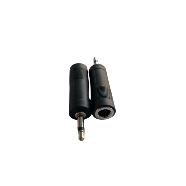 Convertidor Plug Mono 3.5mm a Jack Mono 6.3mm
