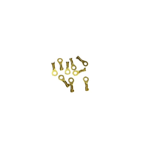 Terminal Eléctrica Aro 3.2mm Para Crimpar