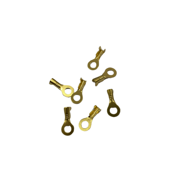 Terminal Eléctrica Aro 4.2mm Para Crimpar