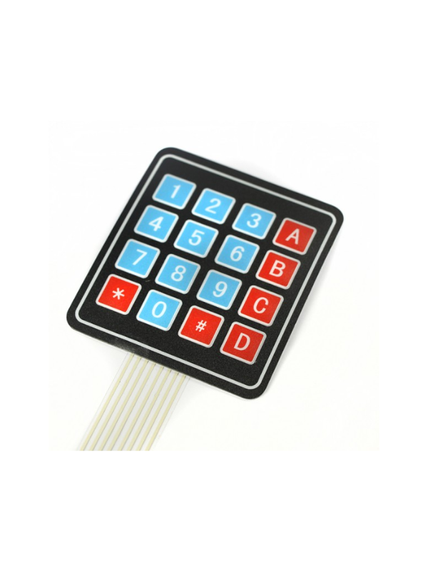 F10131 Teclado Matricial De Membrana 4x4