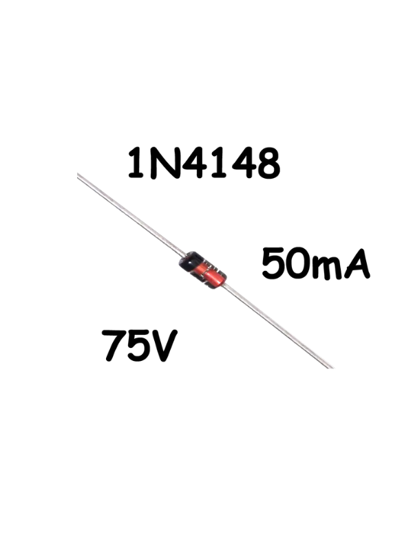 1N4148 Diodo de conmutación rápida
