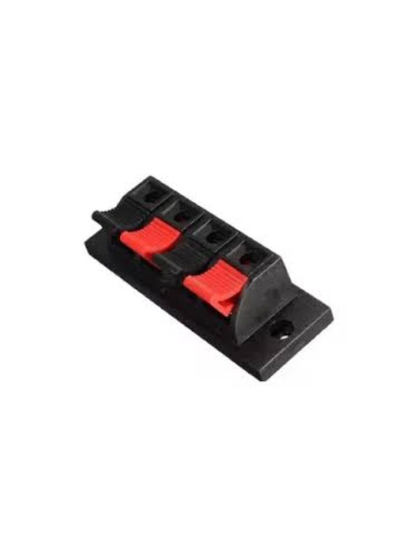 F10257 Terminal Para Bafle 4 Conectores A Presión