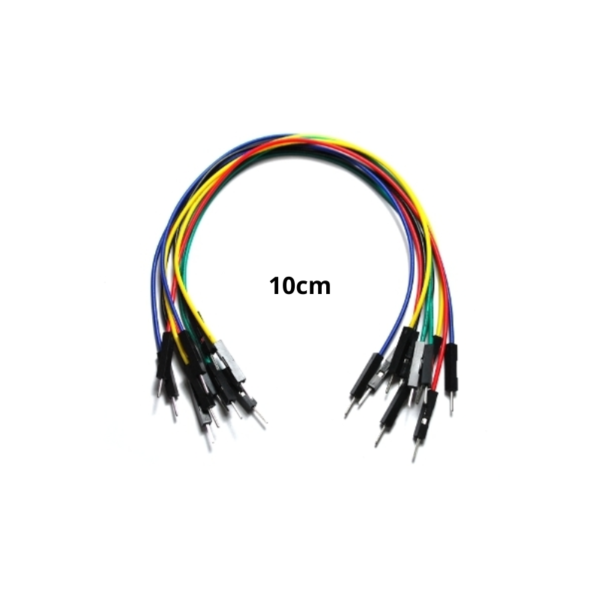 Cables Jumpers Macho - Macho 10cm x Unidad