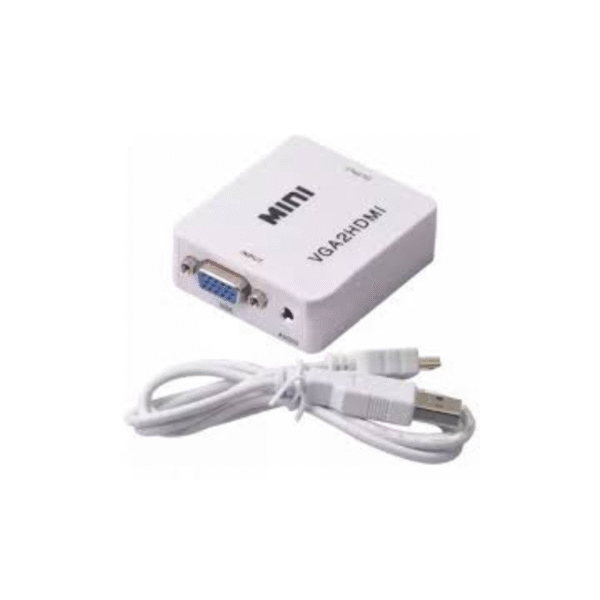 Convertidor VGA a HDMI con Audio Caja