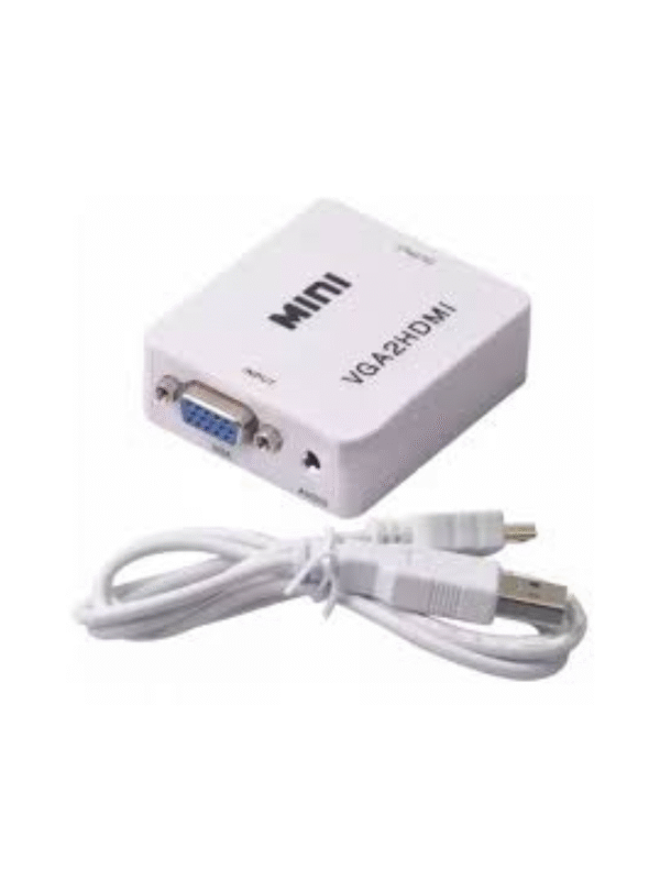 Convertidor VGA a HDMI con Audio Caja
