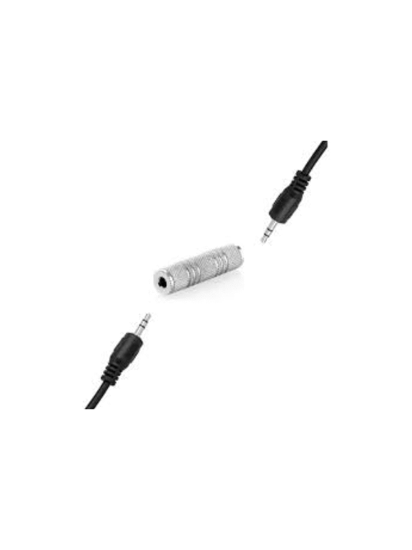 F10456 Unión 3.5mm Stereo Jack A Jack, Metal
