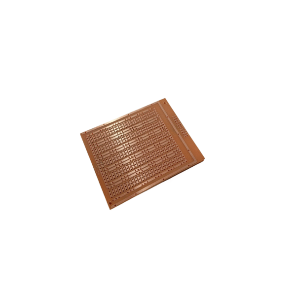 Baquela Perforada Con Pista 9.5*7.5cm