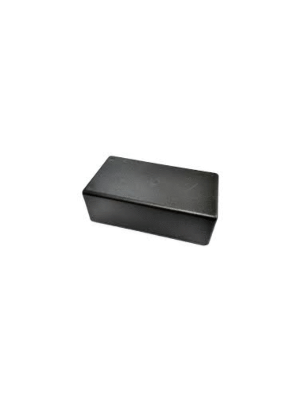 F10569 Caja de Proyectos Plástica Negra – 120×65×47 mm (Largo x Ancho x Alto)