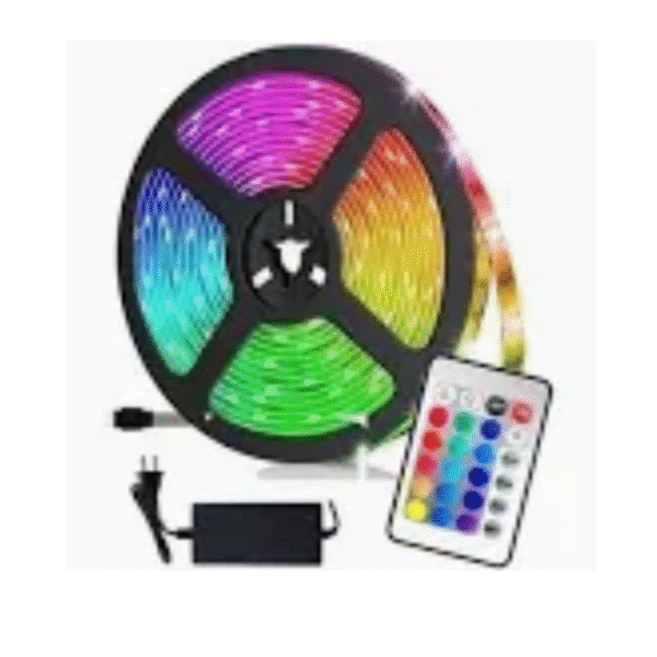 Cinta Led Ciliconada Kit Control + Adaptador