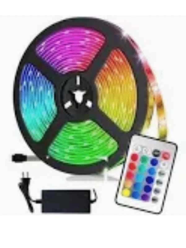 Cinta Led Ciliconada Kit Control + Adaptador