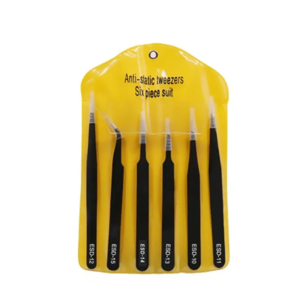 Kit Pinzas Antiestática - Metálicas