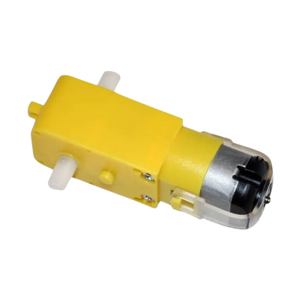 Motorreductor Amarillo Doble Eje Plástico 1.5Kg